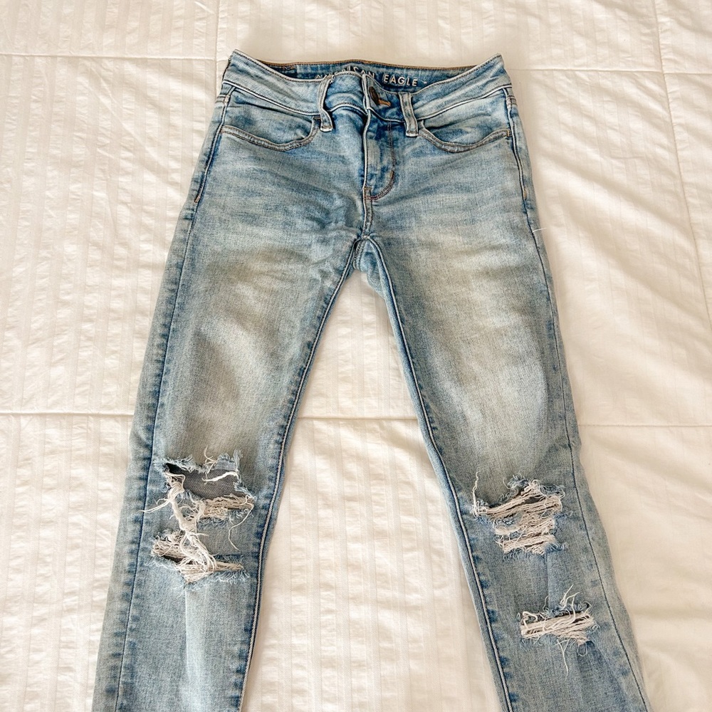RIPPED JEGGINGS